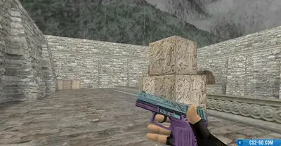 HD P2000 "Tread Purple" model for CS 1.6