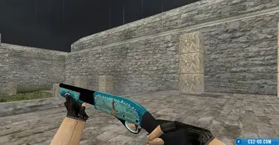 HD Sawed-Off "Serenity" model with inspection animation for CS 1.6
