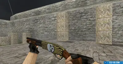 HD Sawed-Off "Yorick" model with inspection animation for CS 1.6