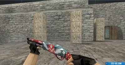 HD Sawed-Off "Rise" model with inspection animation for CS 1.6