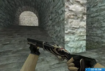 HD Sawed-Off "Ragnarok" model with inspection animation for CS 1.6