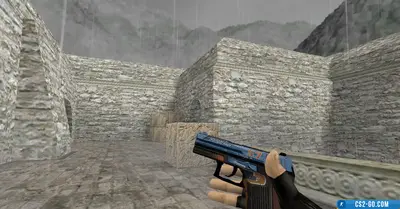 HD P2000 "Starrideer Blue" model for CS 1.6