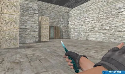 Butterfly Knife “Dragon Glass” model from Standoff 2 for CS 1.6