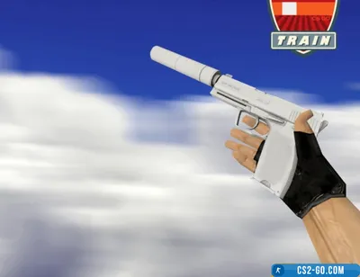 Скин USP-S - Побелка (Whiteout) для CS 1.6