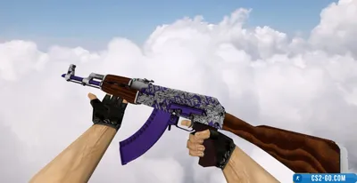 “AK-47 Freehand” skin for CS 1.6