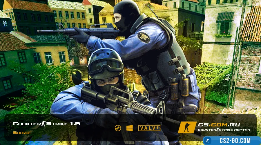 CS 1.6 with CS:Source (CS:S) s...