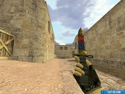“M9 Bayonet Marble Fade” model for CS 1.6