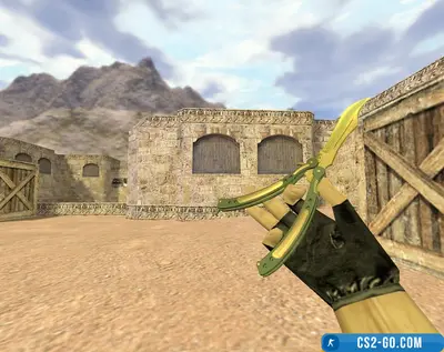 “Butterfly Knife Dragon Lore” model for CS 1.6
