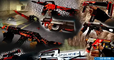 CS:GO weapon skin pack for CS 1.6 by Leo