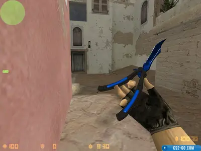 “Butterfly Knife Doppler Sapphire” model for CS 1.6