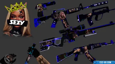 “Sexy 18+” weapon pack for CS 1.6