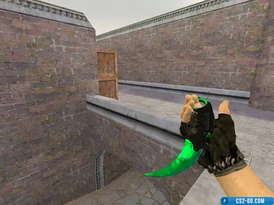 “Karambit Emerald” model for CS 1.6