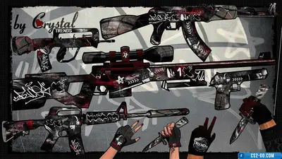“Anime” weapon model pack for CS 1.6
