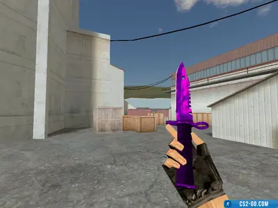 “M9 Bayonet Doppler Sapphire” knife model for CS 1.6