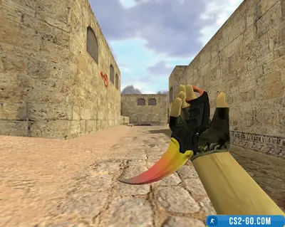“Karambit Knife Gradient” model for CS 1.6