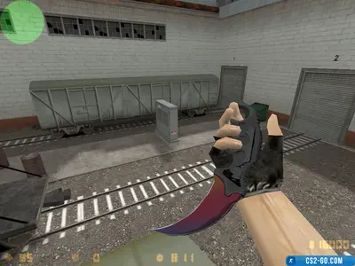 “Karambit Fade Knife” model for CS 1.6