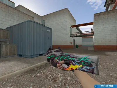 The “P90 Fire Dragon” model for CS 1.6