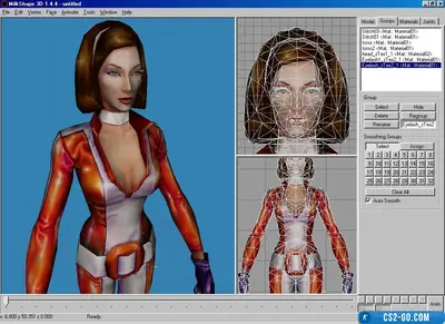 MilkShape 3D 1.8.4 — for 3D modeling in CS 1.6