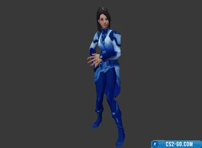 Female “Sage” model from Valorant for CS 1.6