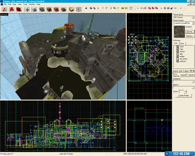 Valve Hammer Editor 3.4 rus — for creating maps in CS 1.6