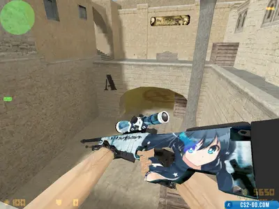 The “AWP Black Rock” model for CS 1.6