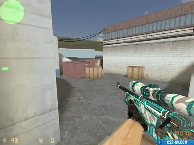The “AWP Frontside Misty” model for CS 1.6