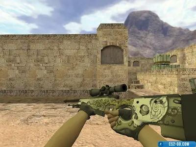 “AWP Worm God” model for CS 1.6