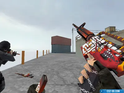 M4A1 “Hellfire” model for CS 1.6