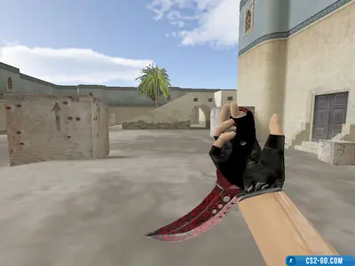 Claw knife model “Blood Web” for CS 1.6