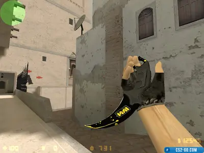 Karambit knife model “NaVi” for CS 1.6