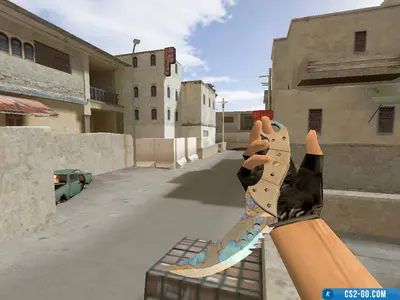 Claw knife model “Case Hardened” for CS 1.6