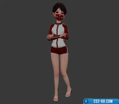 Female Lisa model for CS 1.6