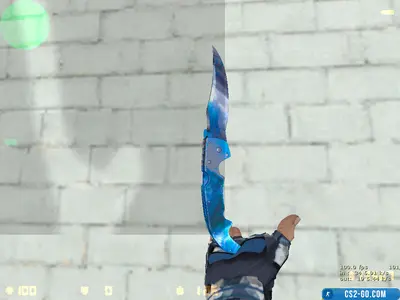 Falchion knife model “Surf Waves” for CS 1.6