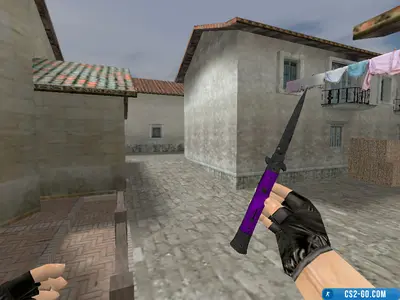 Stiletto knife “Ultraviolet” model for CS 1.6