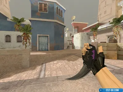 Karambit Knife “Ultraviolet” model for CS 1.6