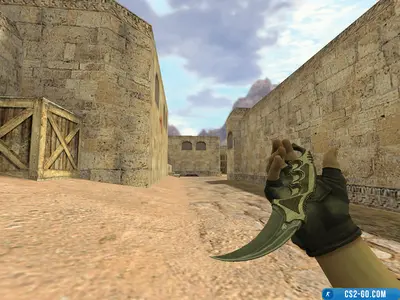 Karambit “Black Gloss” knife model for CS 1.6