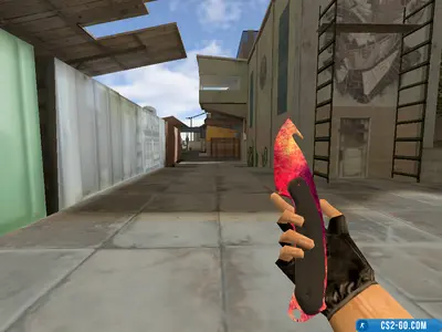 Hook Blade Knife “Neon Impulse” model for CS 1.6