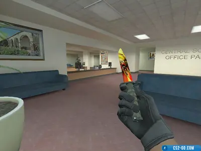 Bayonet knife model “Dark Gold” for CS 1.6