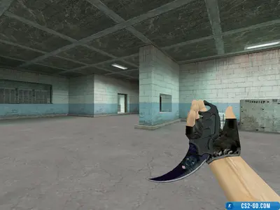 Karambit “Black Panther” knife model for CS 1.6