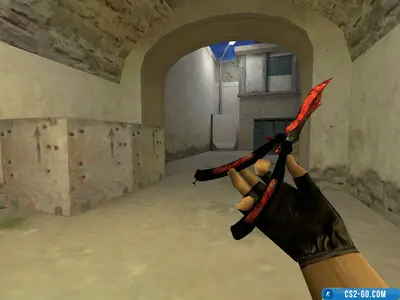 Butterfly knife model “Vampire” for CS 1.6