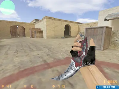 Karambit “ABSTR” model for CS 1.6