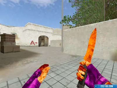 Standard Knife “Fiery” model for CS 1.6