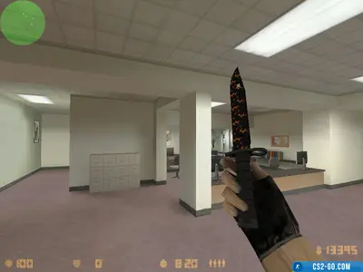 Bayonet “Flame” model for CS 1.6