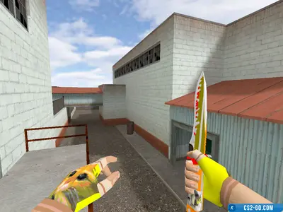 The “Shrek” knife model for CS 1.6