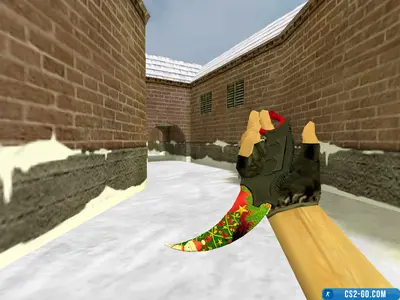 Karambit “New Year” model for CS 1.6