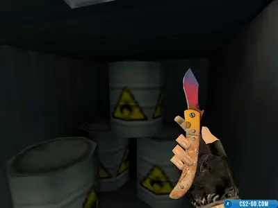 The “Navaja Knife ‘Gradient’” model for CS 1.6