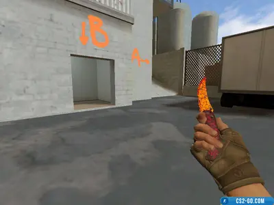 The folding knife “Armageddon” model for CS 1.6