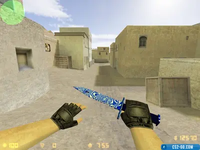 Bayonet Knife Model “Steel Blue” for CS 1.6