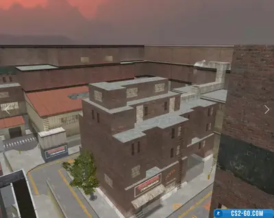 The map "css_assault_1337" for CS 1.6