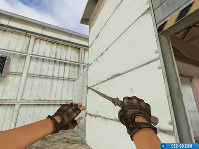 Stiletto knife “Case Hardened” model for CS 1.6
